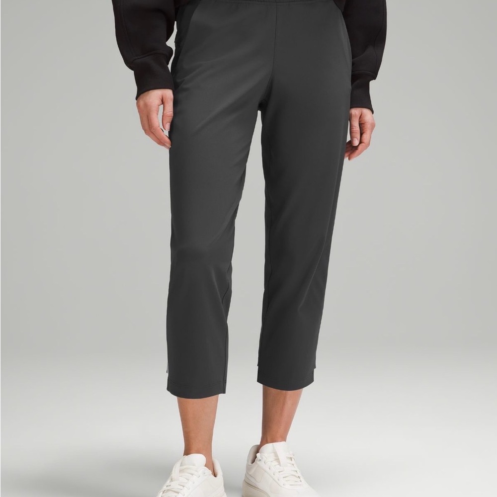 Lululemon Luxtreme Slim Fit Mid-Rise Cropped Pants Grey NWT Size 2